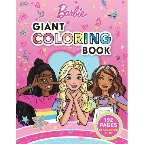 Barbie: Giant Coloring Book