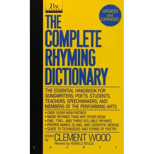 The Complete Rhyming Dictionary - Paperback