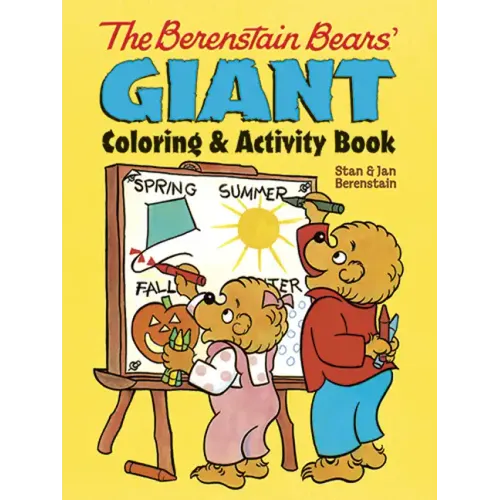 The Berenstain Bears' Giant Coloring and Activity Book - Paperback