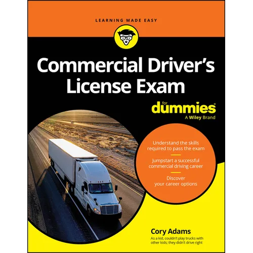 Commercial Driver's License Exam for Dummies - Paperback