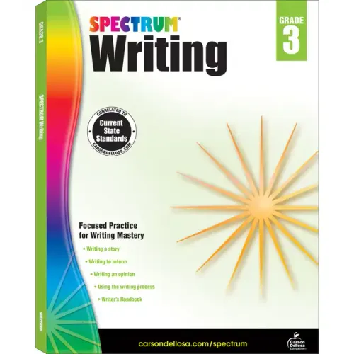 Spectrum Writing, Grade 3: Volume 37