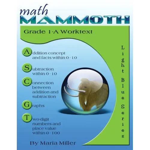 Math Mammoth Grade 1-A Worktext