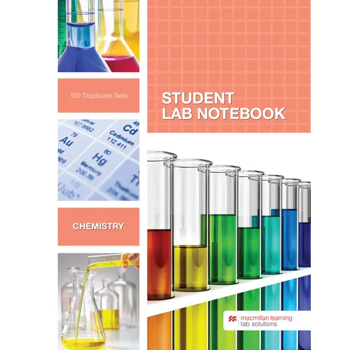Student Lab Notebook: Chemistry - 100 Duplicate Sets