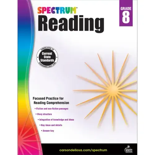 Spectrum Reading Workbook, Grade 8: Volume 26