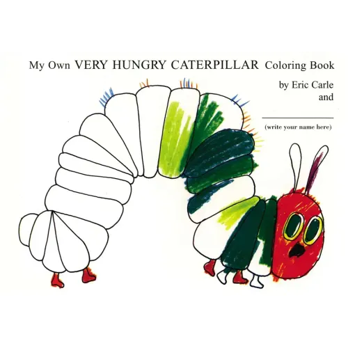 My Own Very Hungry Caterpillar Coloring Book - Paperback
