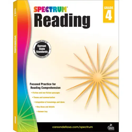 Spectrum Reading Workbook, Grade 4: Volume 23