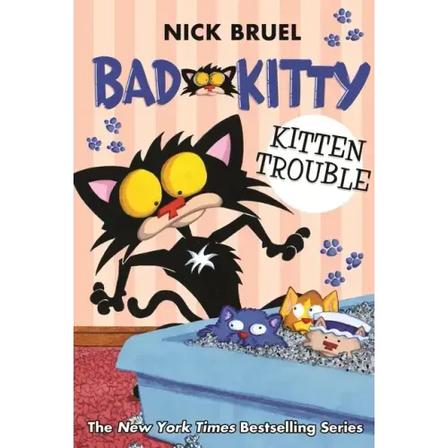 Bad Kitty: Kitten Trouble (Paperback Black-And-White Edition) - Paperback