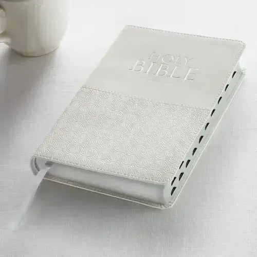 KJV Standard Size Thumb Index Edition: White