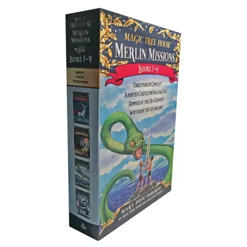 Magic Tree House Merlin Missions Books 1-4 Boxed Set