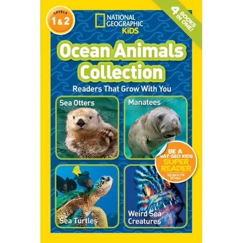 Ocean Animals Collection (National Geographic Kids Readers, Levels 1 & 2): Readers That Grow with You