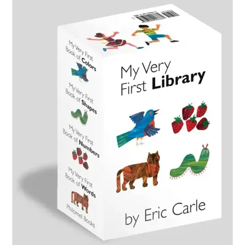 My Very First Library: My Very First Book of Colors, My Very First Book of Shapes, My Very First Book of Numbers, My Very First Books of Words - Boxed Set