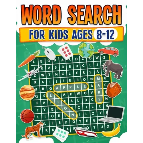 Word Search for Kids Ages 8-12 100 Fun Word Search Puzzles Kids Activity Book Large Print Paperback - Paperback
