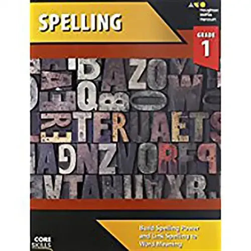 Core Skills Spelling Workbook Grade 1 - Paperback