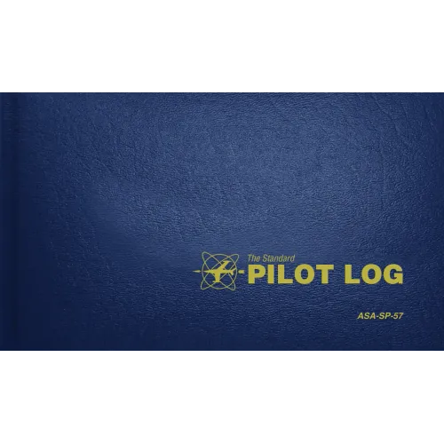 The Standard Pilot Log (Navy Blue): Asa-Sp-57