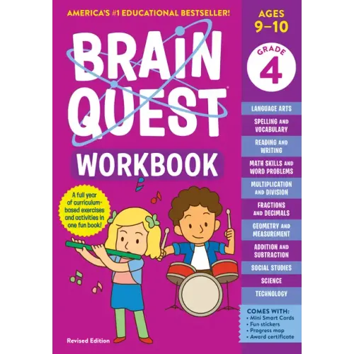 Brain Quest Workbook: 4th Grade Revised Edition