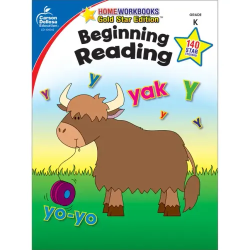 Beginning Reading, Grade K: Gold Star Edition Volume 3 - Paperback
