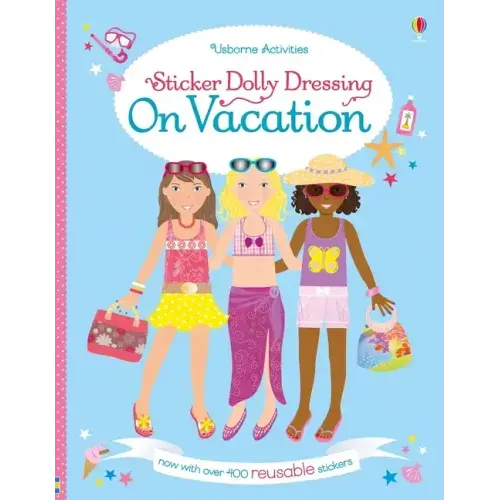 Sticker Dolly Dressing on Vacation - Paperback