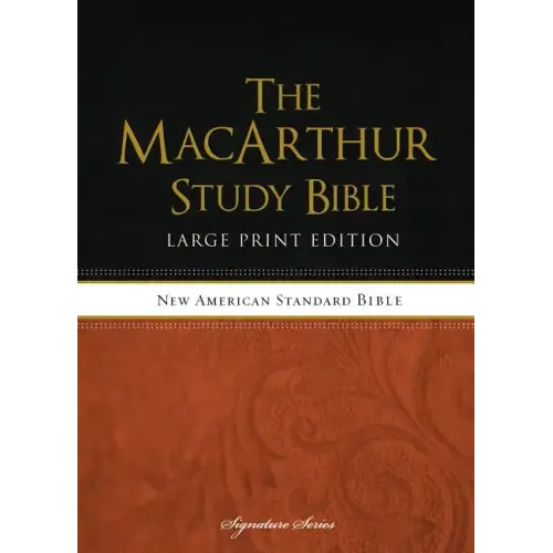MacArthur Study Bible-NASB-Large Print