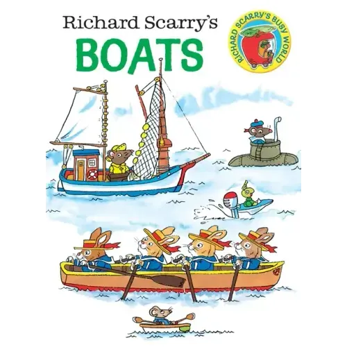 Richard Scarry's Boats - Board Book