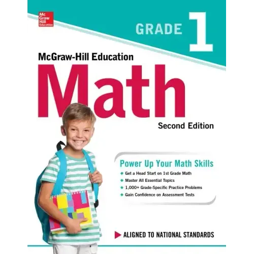 McGraw-Hill Education Math Grade 1, Second Edition - Paperback