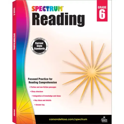 Spectrum Reading Workbook, Grade 6: Volume 25