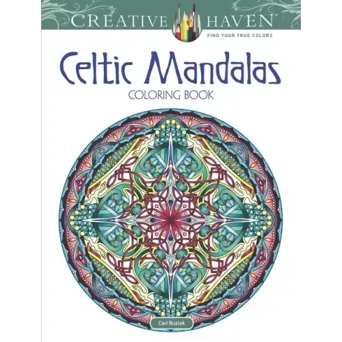 Creative Haven Celtic Mandalas Coloring Book