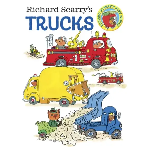 Richard Scarry's Trucks - Board Book