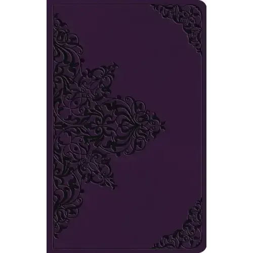 ESV Large Print Value Thinline Bible (Trutone, Lavender, Filigree Design)