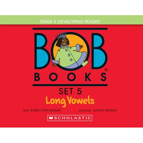 Bob Books - Long Vowels Hardcover Bind-Up Phonics, Ages 4 and Up, Kindergarten, First Grade (Stage 3: Developing Reader)