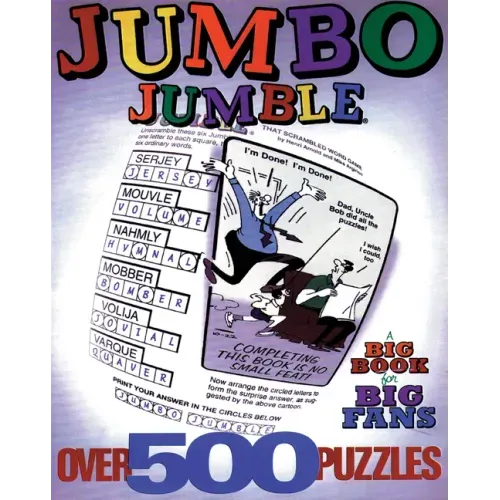 Jumbo Jumble(r): A Big Book for Big Fans