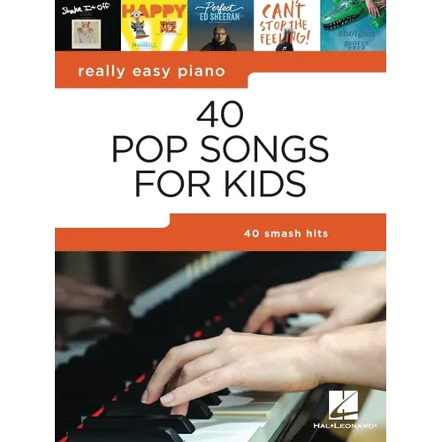 40 Pop Songs for Kids: Really Easy Piano Songbook