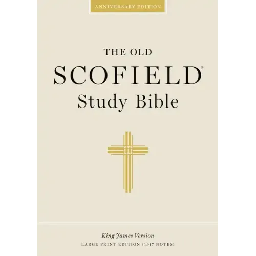 Old Scofield Study Bible-KJV-Large Print