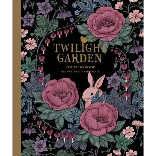 Twilight Garden Coloring Book: Published in Sweden as Blomstermandala