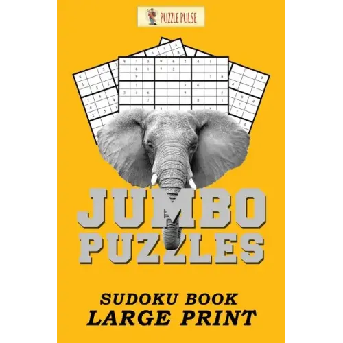 Jumbo Puzzles: Sudoku Book Large Print
