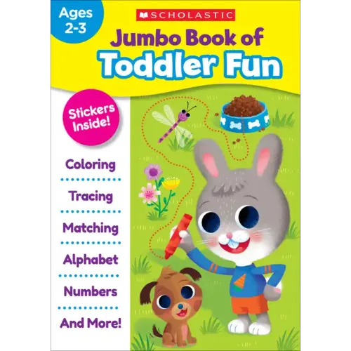 Jumbo Book of Toddler Fun - Paperback