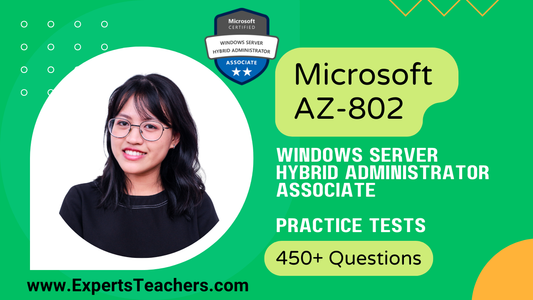 Microsoft AZ-802 Practice Tests: 450+ Questions 2026