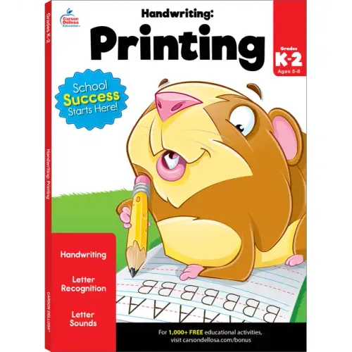 Handwriting: Printing Workbook
