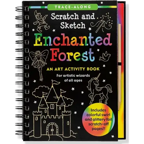 Scratch & Sketch Enchanted Forest (Trace-Along)