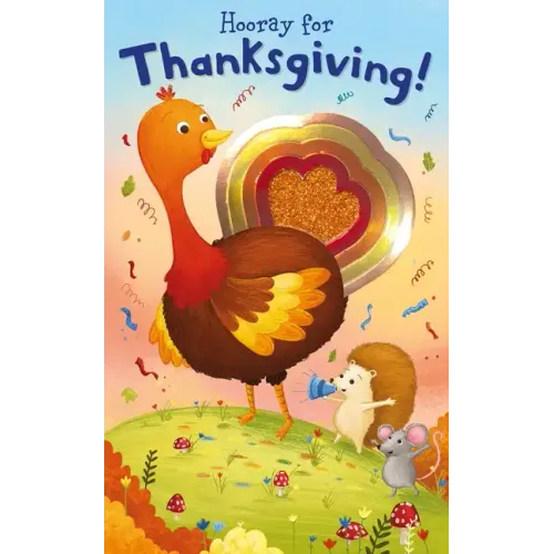 Shiny Shapes: Hooray for Thanksgiving! - Board Book