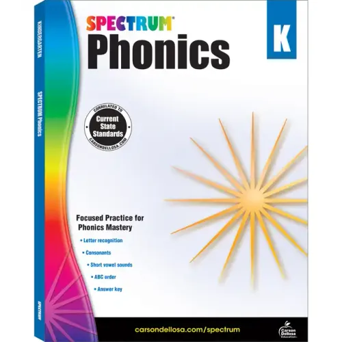 Spectrum Phonics, Grade K: Volume 90