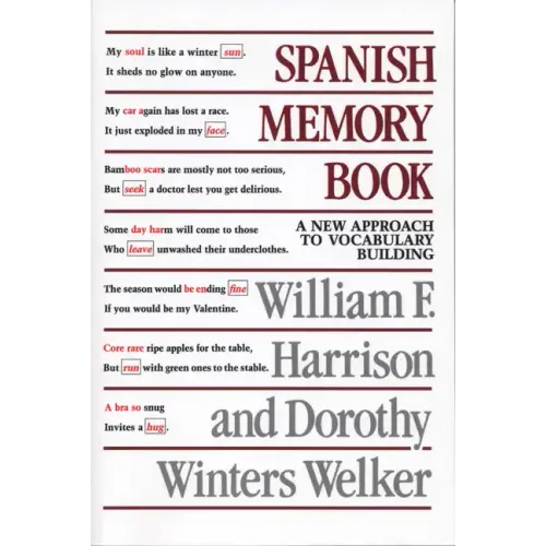 Spanish Memory Book: A New Approach to Vocabulary Building
