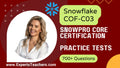 SnowPro Core Practice Tests | 700+ Questions for COF-C03 Certification - ExpertsTeachers