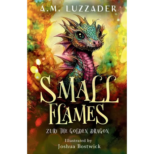 Small Flames Zuri the Golden Dragon