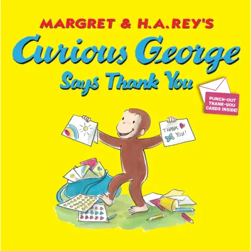 Curious George Says Thank You - Paperback