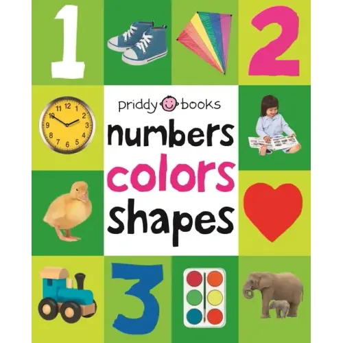 First 100 Padded: Numbers, Colors, Shapes - Board Book