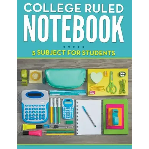 College Ruled Notebook - 5 Subject For Students