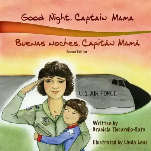 Good Night, Captain Mama - Buenas noches, Capitán Mamá: 1st in an award-winning, bilingual children's aviation picture book series - Paperback