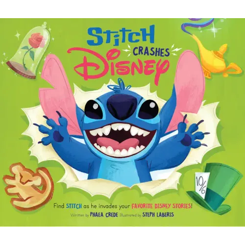 Stitch Crashes Disney - Hardcover