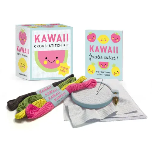 Kawaii Cross-Stitch Kit: Super Cute! - Paperback