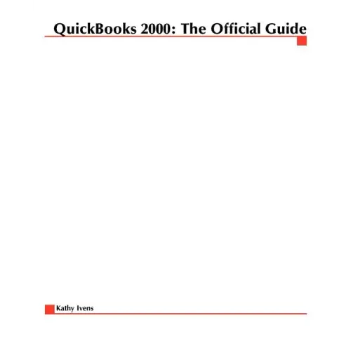 QuickBooks 2000: The Official Guide